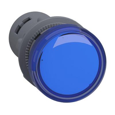 Sinalizador Monobloco XA2EVB6LC com LED Azul Bivolt 22MM Schneider
