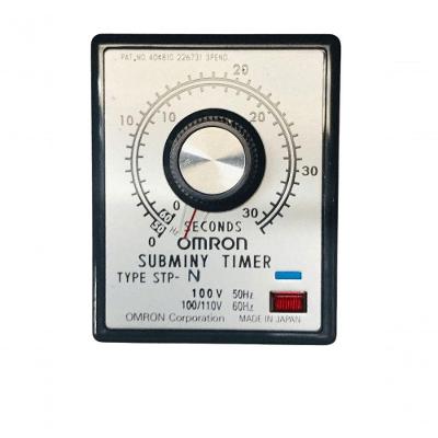 Relé de Tempo Temporizado STP-N 30 Segundos 110V com Função de Segurança Omron