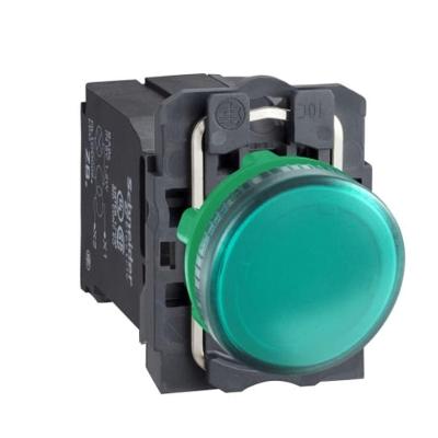 Sinalizador XB5AV43 com Lente Verde 230-240V Schneider Electric