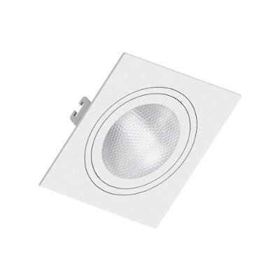 Spot Embutido Face Plana Quadrado para PAR30 com Instalação Embutida Branco Save Energy 170MM