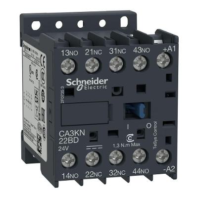 Relé Auxiliar CA3KN22F7 2NA+2NF 110V para Circuito de Controle Schneider Electric