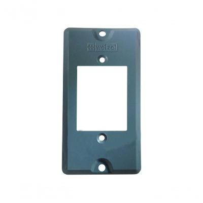 Tampa para 3 Interruptores Horizontais TPCA-14 Bivolt Cinza Wetzel