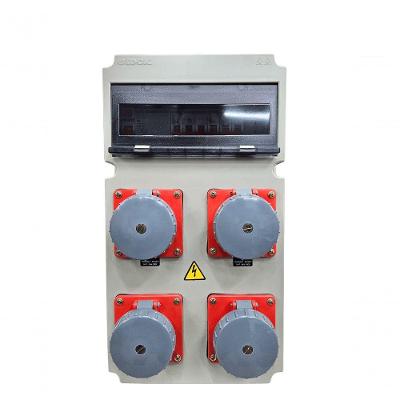 Quadro de Sobrepor com 4 Tomadas Industriais S1812203 380-440V IP67 Steck