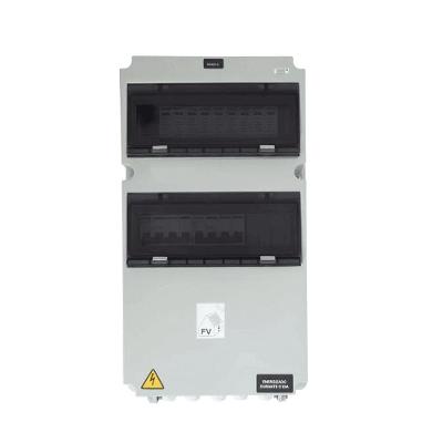 Quadro String Box SSTB31 com Disjuntor e DPS Preto Steck 40A 1000VCC Bivolt