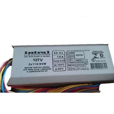 Reator Fluorescente 00171 Partida Rápida HO 2 X 110 110V Intral