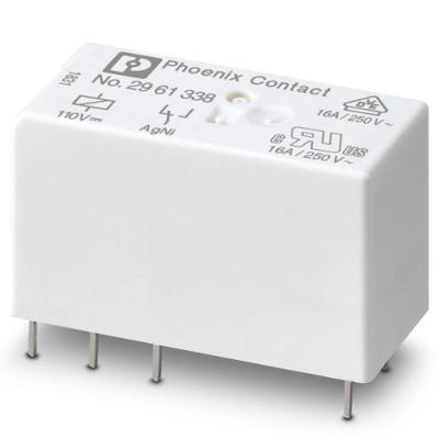 Relé de Potência Miniatura REL-MR-110DC-21HC com Contato Reversível 110VDC Phoenix Contact