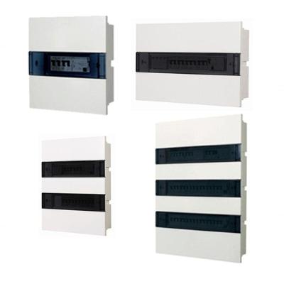 Quadro de Distribuição 8GB1 Embutir Tampa Transparente Branco Siemens 4 Disjuntores