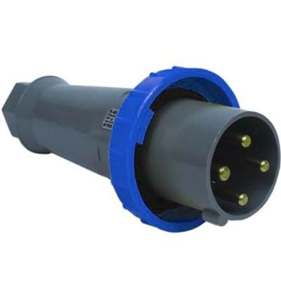 Plugue Industrial Movel N4579 63A 3P+T 200-250V IP67 9H Azul Steck