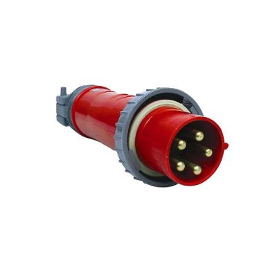 Plugue Industrial N3079W 2P+T 16A 380-440V IP67 Vermelho Steck