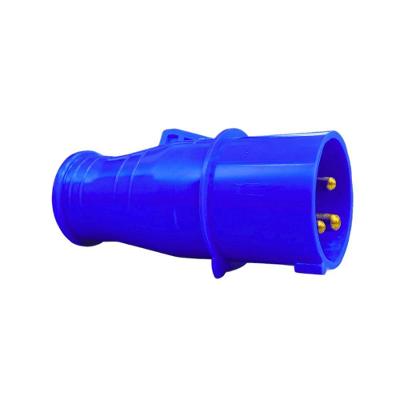 Plugue Industrial Móvel S3276 32A 2P+T IP44 220-250V Azul Steck