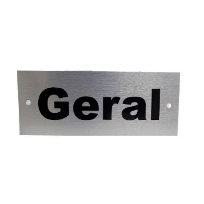 Placa Alumínio Modelo Geral com Espessura 0,5cm Bivolt Prata Eletrotrafo