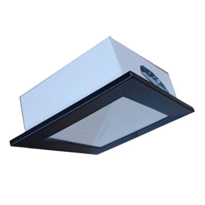 Plafon Embutir E-076 Formato Quadrado Preto Belly Lustre 20CM