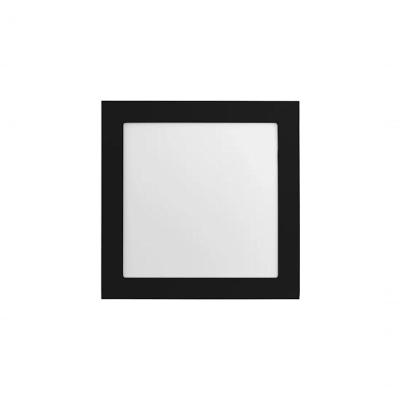 Plafon LED Quadrado SE-240.1619 Sobrepor 25W 3000K Preto Save Energy