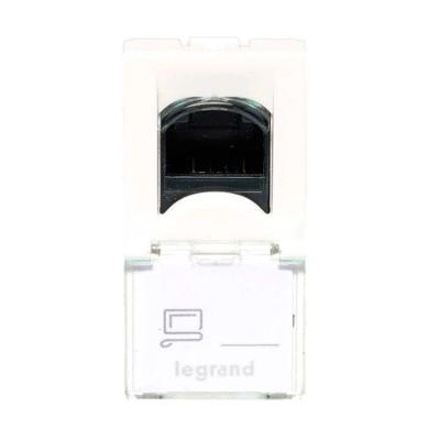 Módulo RJ45 572303B Categoria 5e 1m Branco Arteor Plástico Bivolt Pial