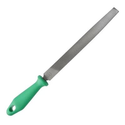 Lima Chata com Cabo Modelo Bastarda Corte Duplo e Simples Cinza K&f 6CM