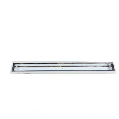 Luminária Fluorescente Sobrepor S-1702 1x28-54W Bivolt Branco Blan Luminárias