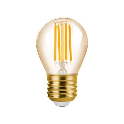 Lâmpada LED SE-200.1028 Filamento Vintage Lisa Clear Amarelo Save Energy 2W 127V 2400K
