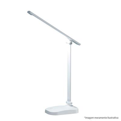 Luminária de Mesa Pelicano com Foco Direcionável Branca Empalux 7W 6000K
