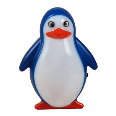 Luminária Residencial LDL30114 Luz Noturna LED Pinguim Azul G20 Brasil Bivolt