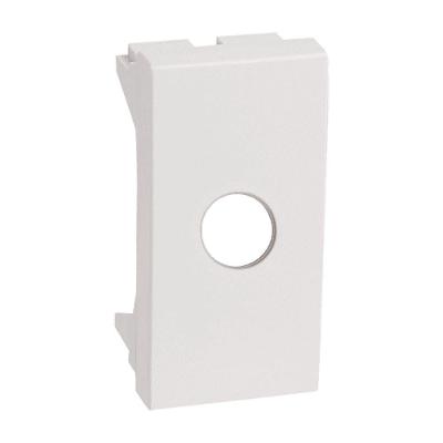 Módulo Cego 611048 com Furo 11MM para Energia e Iluminação Branco Pial