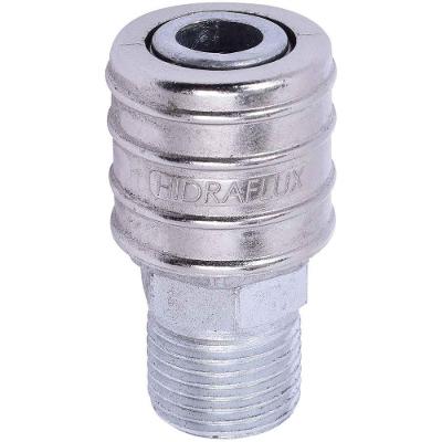 Engate Rápido 1114-D para Ar Comprimido com Rosca 1-4" X 1-2" BSP Haltbar