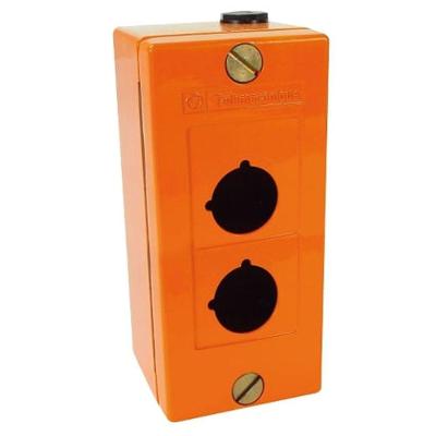 Estação Controle Vazia XAPR3802 IP65 Laranja Schneider Electric