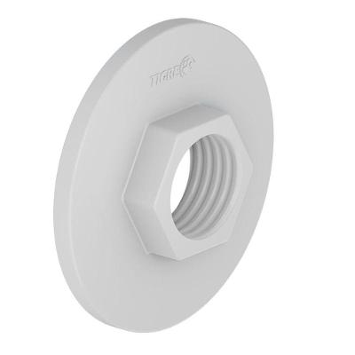Flange com Rosca 20081945 para Agua Fria PVC Branco Tigre 109,2CM 19,3CM 1.1-2"
