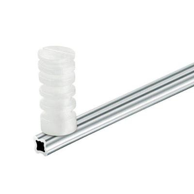 Haste Alumínio Industrial com 04 Isoladores Inox Inove Decor 75CM Bivolt
