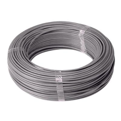 Cabo Elétrico NM247-3 Flexível Bivolt Isolação PVC Cinza Sil Rolo 100M 2,5MM
