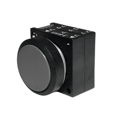Botão Frontal 3SB3000-0AA11 com Suporte Plástico Preto Siemens Bivolt
