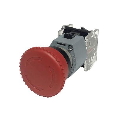 Botão Emergência Giratório 3SB7130-1HB20-1CA0 1NF Bivolt Vermelho Siemens
