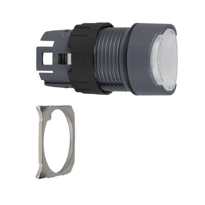 Cabeçote para Botão Luminoso ZB6AW1 Retorno por Mola Branco Schneider Electric 16MM