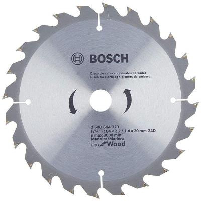 Disco Serra Circular 2.608.644.329 24 Dentes para Madeira Wídea 184MM Bosch