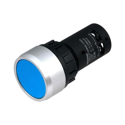 Botão de Comando 3SB6230-0AB50-1FA0 Monobloco 1NA+1NF Azul Siemens