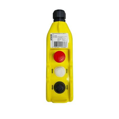 Botoeira Pendente S-PGGRM com 2 Operações e Emergência IP65 Bivolt Steck