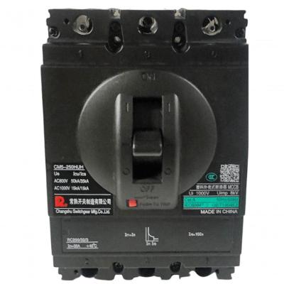 Disjuntor Caixa Moldada Tripolar CM5-250HUH-3-3-00 50kA Bivolt Changshu