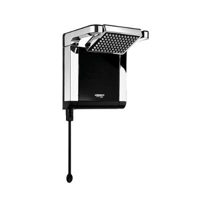 Ducha Acqua Star Ultra Eletrônica 5500W de Parede com Jato Direcionado Preto-cromado Lorenzetti 110V