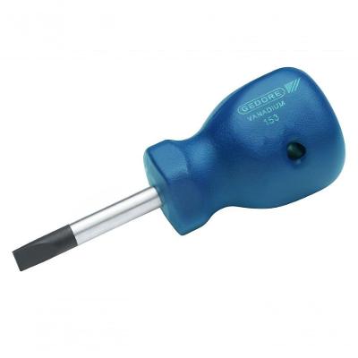 Chave de Fenda Simples Toco 1/4"x1.1-2" com Cabo Ergonômico Azul Gedore Cód. 036.260