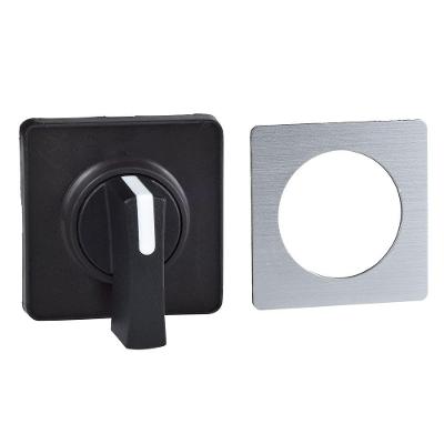 Cabeça de Funcionamento de Interruptor de Came KBC1H com Placa Frontal 45x45mm Preto Schneider