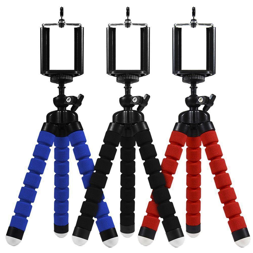 Mini Tripé Universal Flexível Suporte Celular Câmeras G - 1