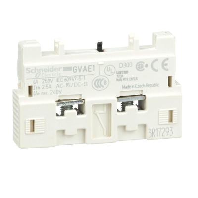 Bloco Auxiliar Frontal GVAE1 1NA Ou 1NF para Tesys GV2 e GV3 com Contato Instantâneo Bivolt