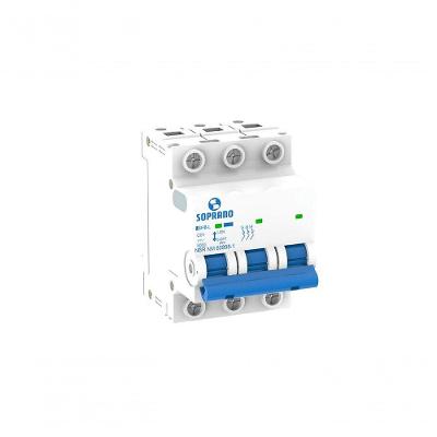 Disjuntor SHB3 Tripolar 63A 6KA com Proteção C3 Inox Soprano 220V