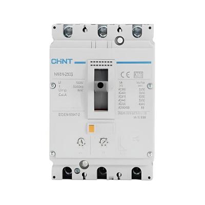 Disjuntor Caixa Moldada NM8N-250HVS Tripolar 63A com 15.000 Manobras Inox Chint 800V