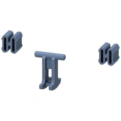Intertravamento Lateral 3RA1912-2H para Contator 3RT1.1 Bivolt com 2 Conectores e 1 Âncora Siemens