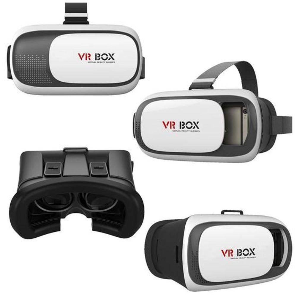 Oculos De Realidade Virtual 3D + Controle Bluetooth - Vr Box - 1