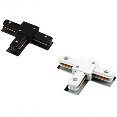 Conector T para Trilho DL025 com Conexao Segura Bivolt Branco Bella Iluminacao