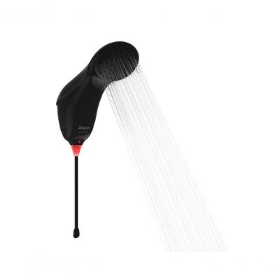 Ducha Sublime Black Eletrônica 7500W Instalação de Parede Preto Zagonel 220V