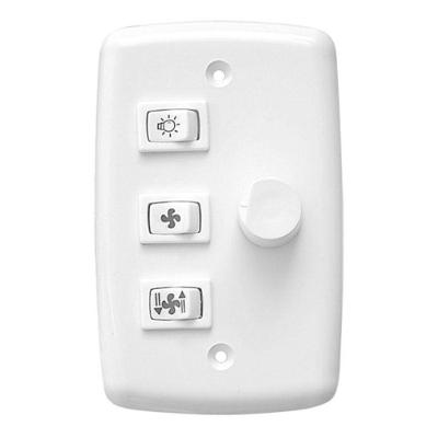 Chave Ventilador Rotativa 309 CVRI com 1 Lâmpada Isolada Bivolt Rima
