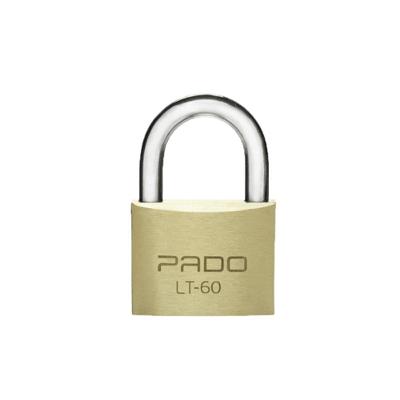 Cadeado Lt60 com Haste em Aço Cementado e Corpo Latão Maciço Bivolt Pado