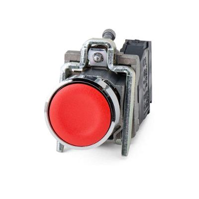 Botão XB5AK121M1 Luminoso com LED 2 Posições Fixa 1NA Branco Schneider Electric